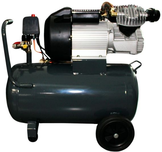 Поршневий повітряний компресор 50 л GTM KAV3050 масляний | Зображення 1