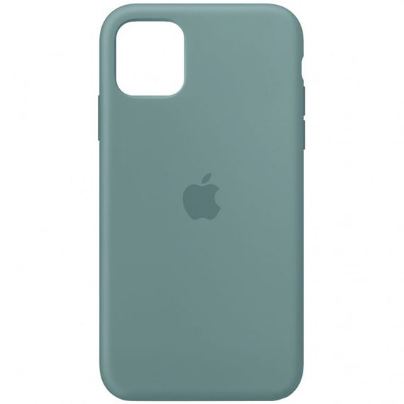 Чохол Silicone Case Full Protective (AA) для Apple iPhone 11 Pro Max (6.5") Зелений / Cactus