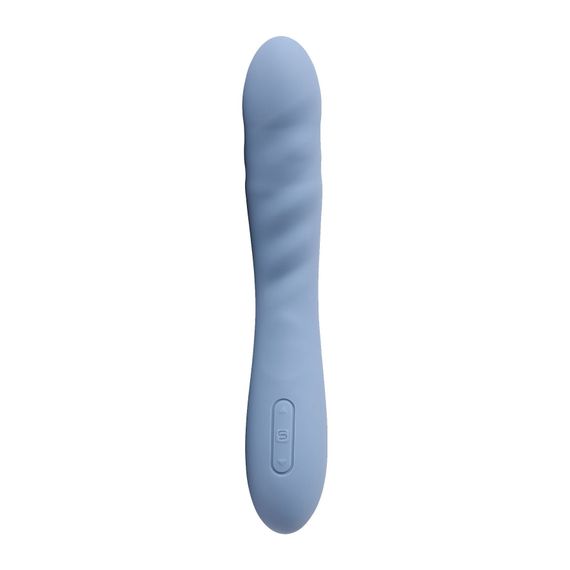 Смарт-вібратор з пульсацією Svakom Ava Neo Cornflower Blue, 15 режимів роботи, водонепроникний