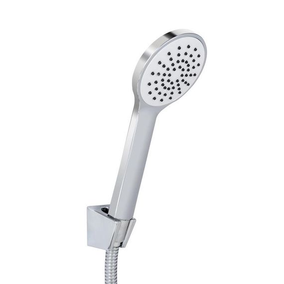 Смеситель для душа Lidz Latwa 010 (с душевым гарнитуром) (k40) LDLAT010WHI45426 White | Зображення 3