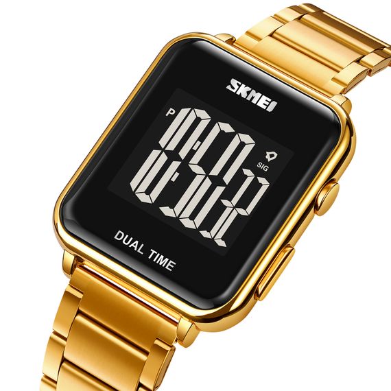 Чоловічий годинник Skmei 1852GD Gold | Зображення 1