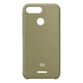 Чехол Silicone Cover Case для Xiaomi Redmi 6 бежевий