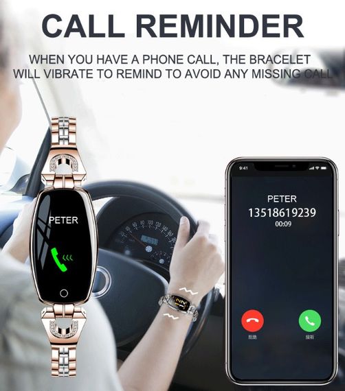 UWatch Фітнес-трекер Smart SUPERMiss RoseGold | Зображення 5