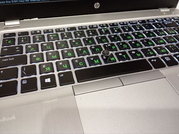 Ультрабук Б-клас HP EliteBook Folio 9480m / 14" (1366x768) TN / Intel Core i5-4310U (2 (4) ядра по 2.0 - 3.0 GHz) / 8 GB DDR3 / 180 GB SSD / Intel HD Graphics 4400 / WebCam б/в | Зображення 6