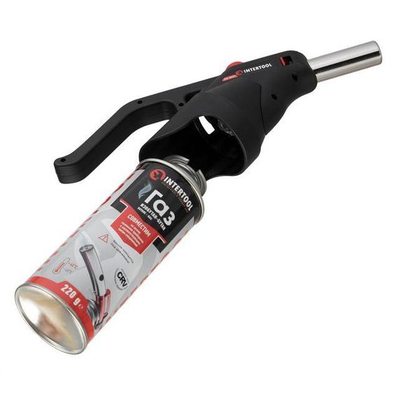 Пальник газовий, п'єзозапалювання, швидке регулювання полум'я INTERTOOL GB-0029 | Зображення 7