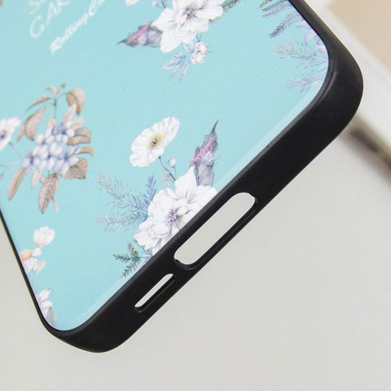 TPU+PC чехол Secret Garden для Samsung Galaxy A25 5G Mint | Зображення 6