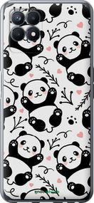 Чохол на Realme Narzo 50 Панди "4318u-3066-2448"
