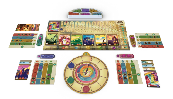 Настольная игра Путешествия по вехам истории (Trekking Through History) укр. | Зображення 2