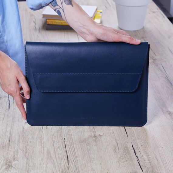Чохол для ноутбука класичний Incarne Line MacBook Pro 13" 2016-2025 line-blue-pro-13 синій | Зображення 4