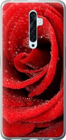 Чехол на Oppo Reno 2Z Красная роза "529u-1867-17620"