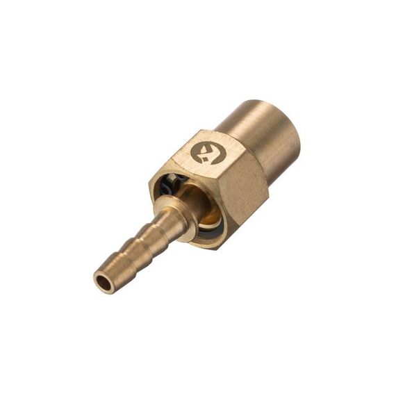 Шарнір поворотний, внутрішня різьба 1/4", на шланг 6 мм, латунь INTERTOOL PT-2200 | Зображення 1
