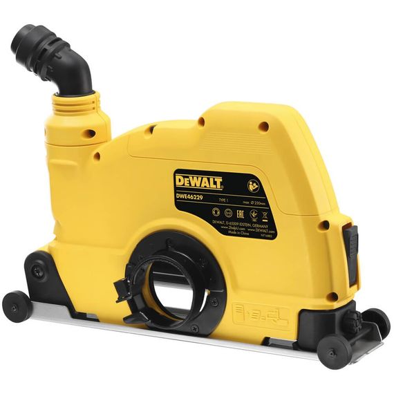 Защитный кожух 230 мм для отвода пыли - бороздодел DeWALT DWE46229 | Зображення 5