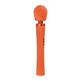Вибромассажер Fun Factory VIM Vibrating Wand Orange, супермощный и легкий, до 6 часов работы, Оранжевий