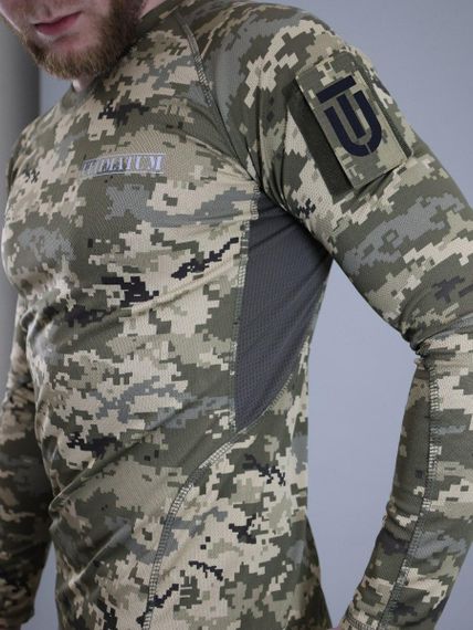 Тактичний лонгслів ULTIMATUM Tactical Піксель, чоловіча камуфляжна футболка з рукавом,Армійський реглан камуфляж | Зображення 3