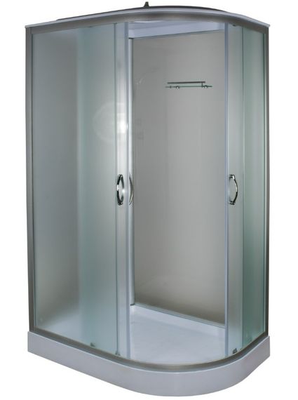 Душовий бокс BRAVO REGA L120FFSL, асиметричний, лівий | Зображення 1