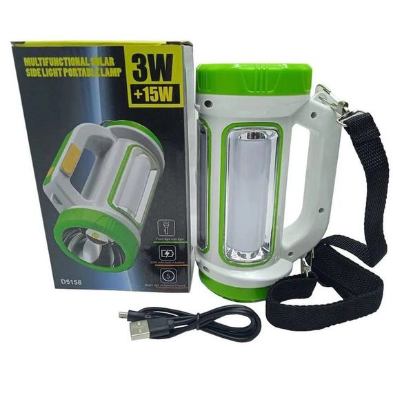 Фонарь для использования на природе 5158-LED-COB, Кемпинговый фонарь лампа для аварийного освещения SU-89 | Зображення 7