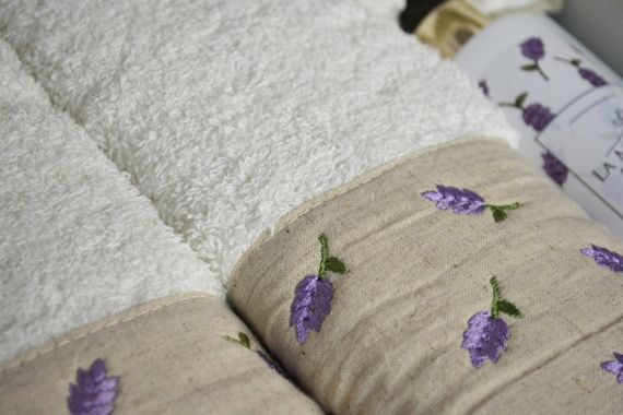 Подарунковий набір рушників La Maison, 3 шт. з ароматом Narin | Зображення 3