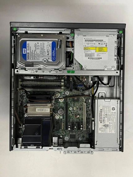 Компьютер HP EliteDesk 800 G1 SFF / Intel Core i3-4150 (2 (4) ядра по 3.5 GHz) / 8 GB DDR3 / 500 GB HDD / Intel HD Graphics 4400 / DVD-ROM б/у | Зображення 4