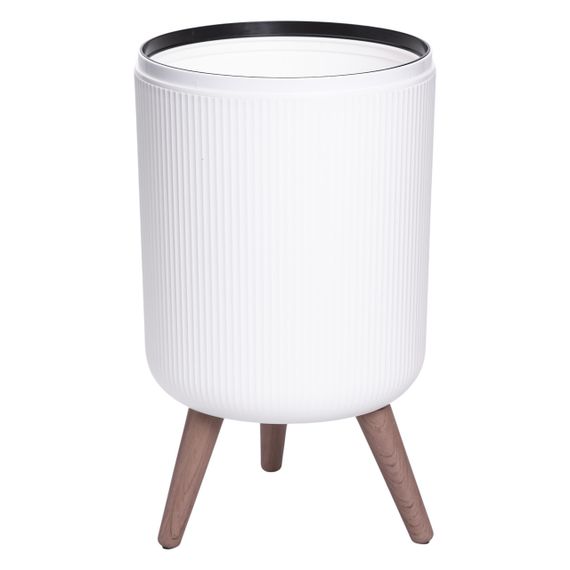 Відро для сміття з клік-кришкою на ніжках 10 літрів відро для сміття на кухню, в спальню і для офісу HP-45-14 | Зображення 2