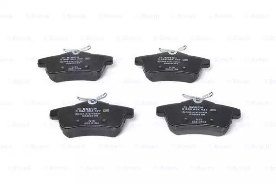 Колодки гальмівні дискові PEUGEOT 3008 1.6 2.0 09-;CITROEN DS5 2.0HDI 2011- задн.  BOSCH (0986494437) | Зображення 5