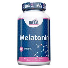 Мелатонін для сну Haya Labs Melatonin 4 mg 60 Tabs
