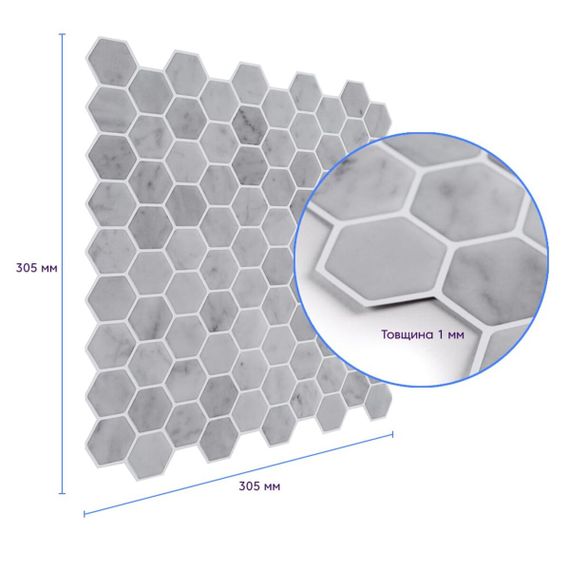 Самоклеюча поліуретанова плитка 305х305х1мм (D) SW-00001937 | Зображення 2