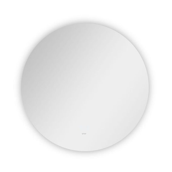 Дзеркало Qtap Taurus R800 з LED-підсвіткою Touch, з антизапотіванням, з диммером, рег. темп. кольору (3000-6500 K) QT2478R807 | Зображення 3