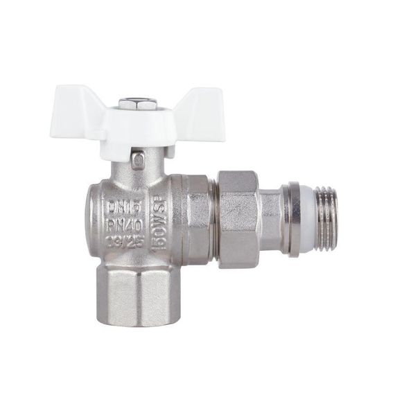 Кран кульовий "Американка" Thermo Alliance Forte 1/2" з антипротіканням кутовий SF223W15 | Зображення 4