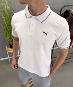 Поло Puma white