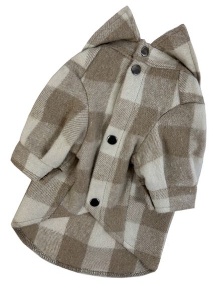 Сорочка картата кемел RUB-55 | Зображення 2