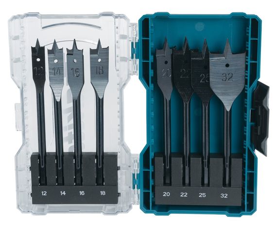 Набір свердл по дереву перових (8 шт) Makita E-08698 | Зображення 1