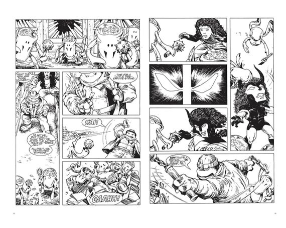 Книга - комікси англійською мовою Черепашки-ніндзя Teenage Mutant Ninja Turtles Compendium, Vol. 2 | Зображення 2