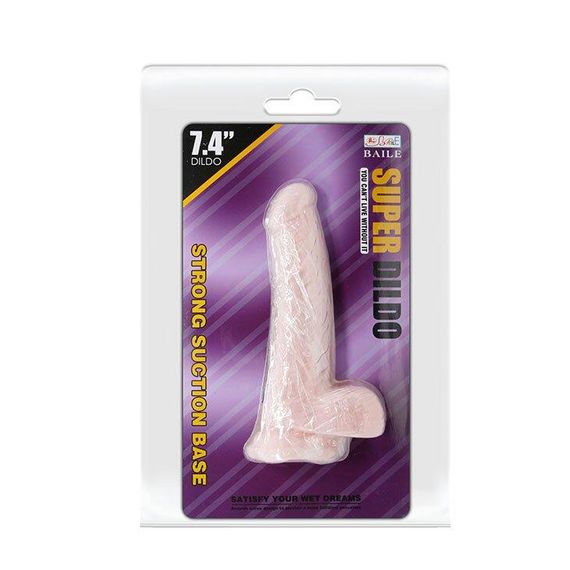 Фалоімітатор "SUPER Dildo 7.4" BW-008093N Sex Aura | Зображення 6