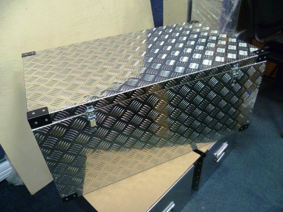 Лист алюмінієвий рифлений 2мм (1500x3000м) АД0 (1050) Квінтет | Зображення 4