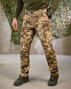 Еластичні тактичні штани Patriot піксель ПП7800