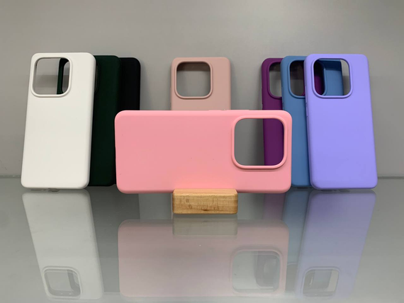 Xiaomi Note 14 5G Протиударний чохол софт тач рожевий