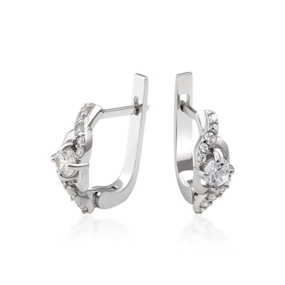 Серебряный комплект с фианитами Artsriblo арт.А164 | Зображення 3