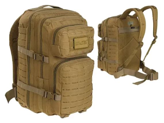 Штурмовий рюкзак тактичний. MIL-TEC 36L койот | Зображення 9