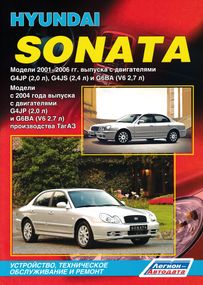 Hyundai Sonata. Посібник з ремонту й експлуатації. Книга