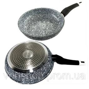 Сковорода якісна на плиту Unique, Лита сковорода з антипригарним покриттям, Сковороди без масла MX-98