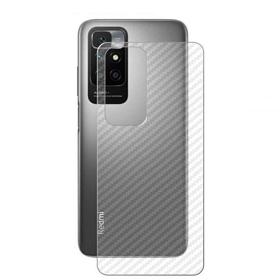 Карбоновая пленка на корпус для Xiaomi Redmi 10