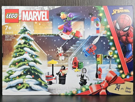 Новорічний адвент календар 2024 ЛЕГО Марвел Людина-павук Оригінал LEGO Marvel Spider-Man Advent Calendar | Зображення 7