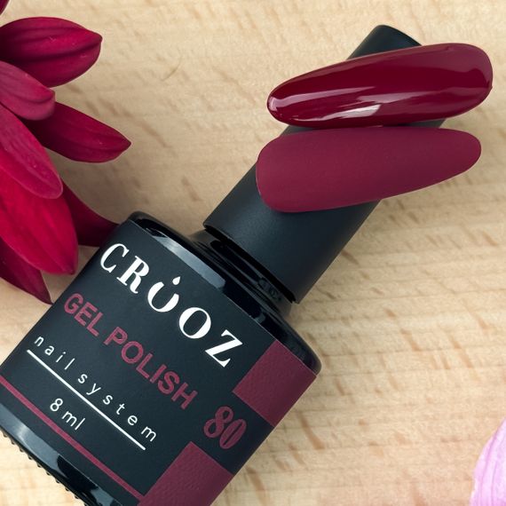 Гель-лак Crooz 80 (стигла вишня) 8мл | Зображення 3
