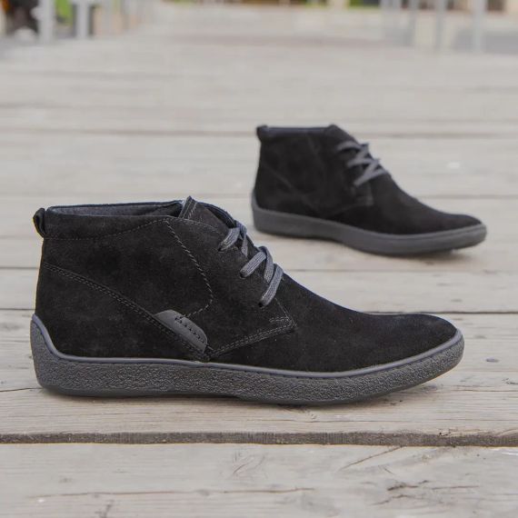 Якісні замшеві черевики для чоловіків на хутрі 43 розмір | Зображення 1