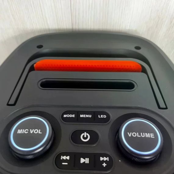 Портативна Bluetooth колонка PartyBox 320 240W RGB чорна • Акустична система PartyBox 320 з колесами, підсвіткою, караоке та акумулятором чорна | Зображення 5