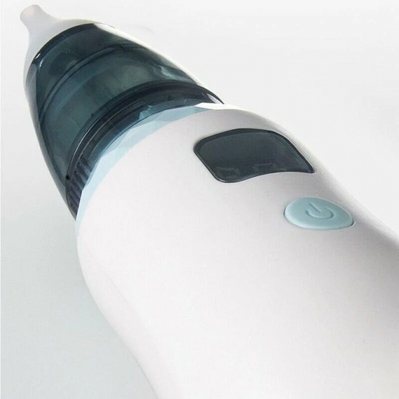 Аспіратор дитячий акумуляторний 2-в-1 XPRO BABY NOSE з LED-дисплеєм білий (MER-14821_318) | Зображення 3