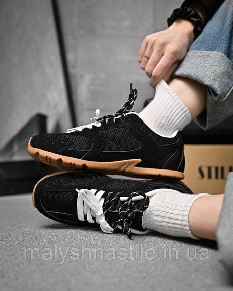 Женские кроссовки miuu leral black beg  ДЛ6409 | Зображення 3