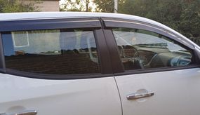 Ветровики (4 шт, Sunplex Sport) для Fiat Fullback 2016-2024 гг