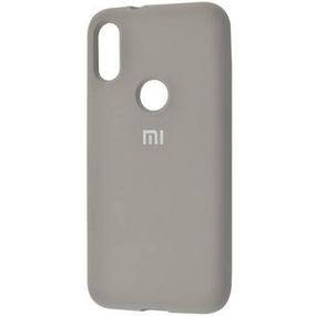 Чехол Silicone Cover Case для Xiaomi Redmi 6 (Серый)