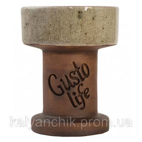 Чаша для кальяну Gusto Bowls Rook Glaze Grey